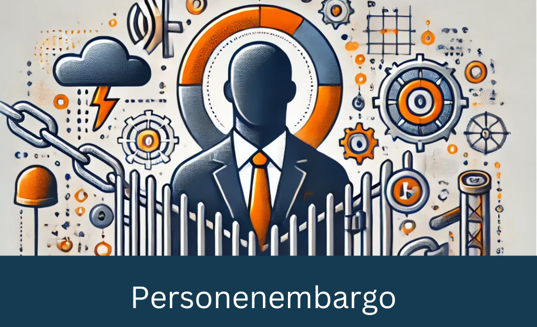 Personenembargo